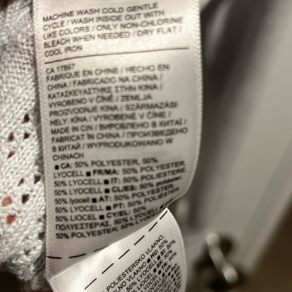 Athleta Evergreen Hoodie Neutral White Grey Sweater Pullover Sz XS - Picture 7 of 13